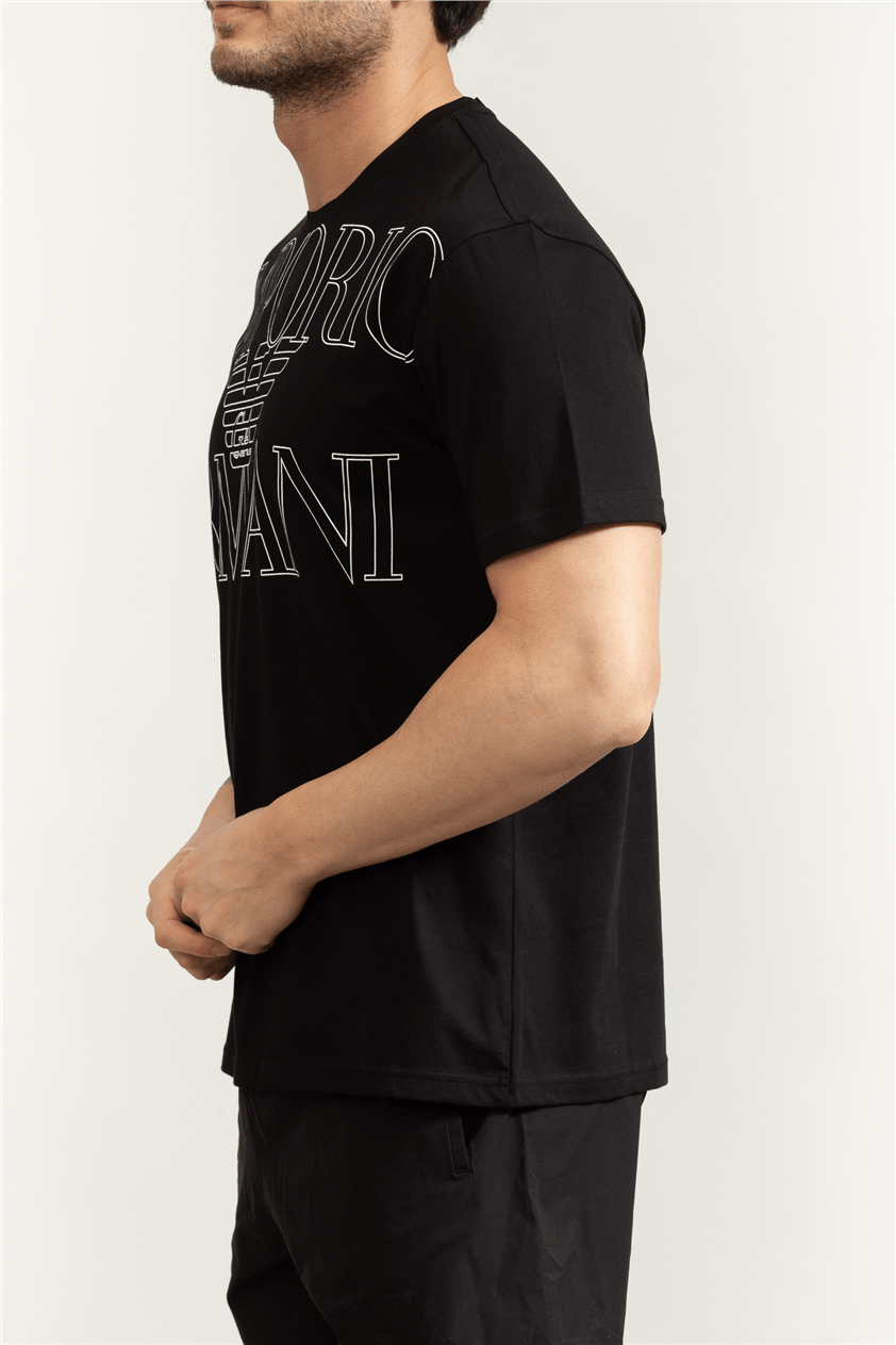Emporio Armani Erkek Bisiklet Yaka T-Shirt