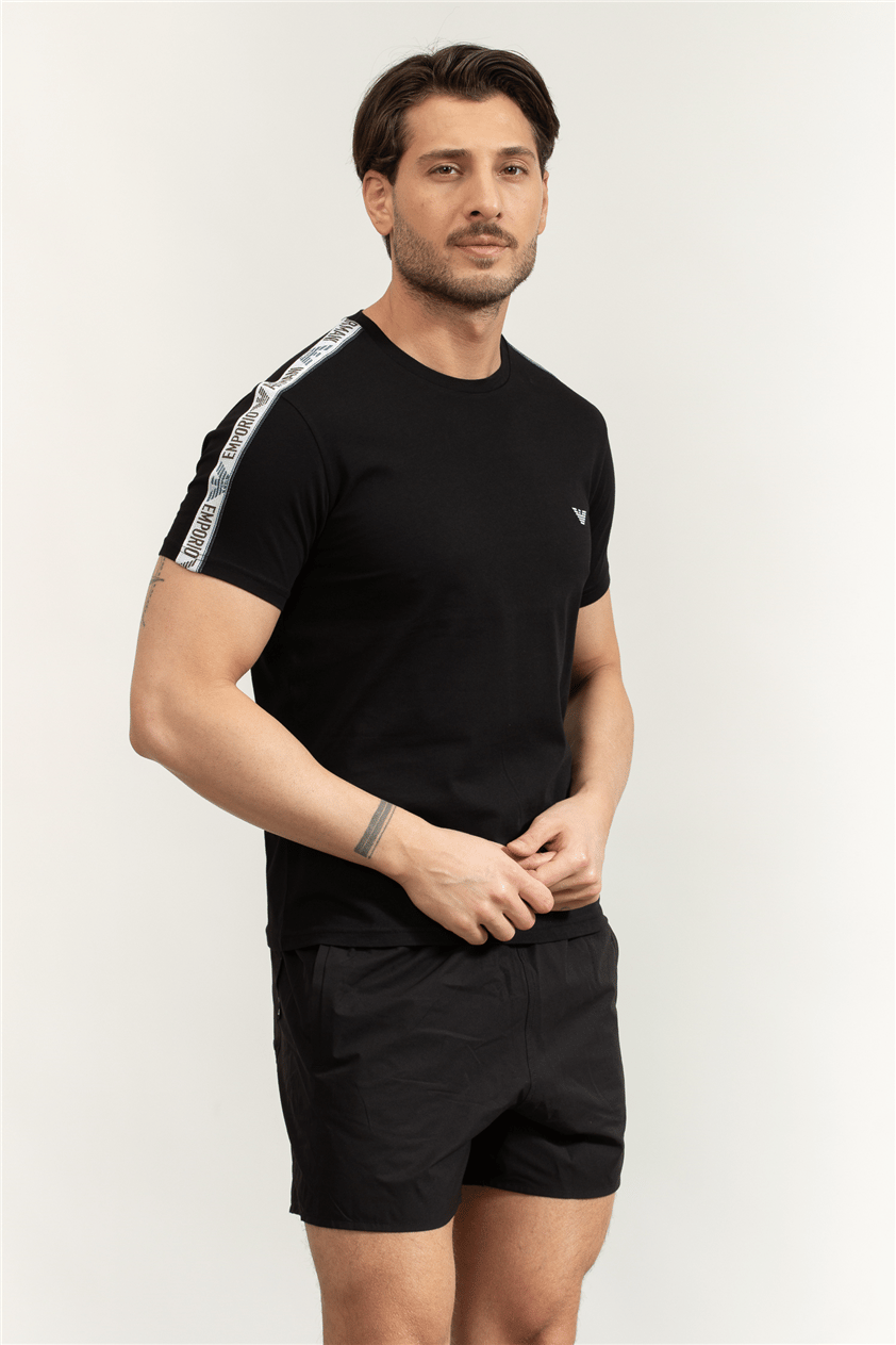 Emporio Armani Erkek Bisiklet Yaka T-Shirt