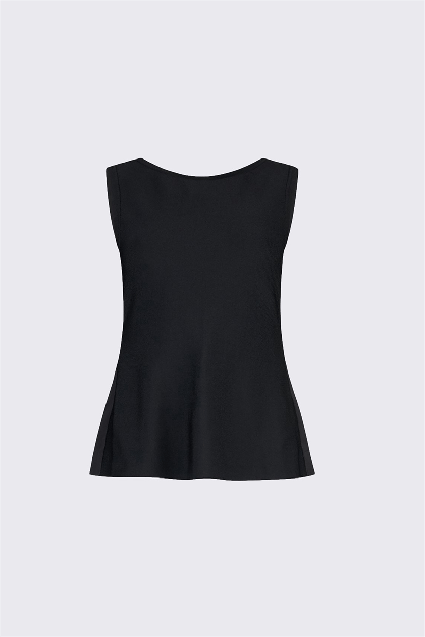 Liu Jo 3.0 Maglia Chiusa S/M Kadın Triko Siyah