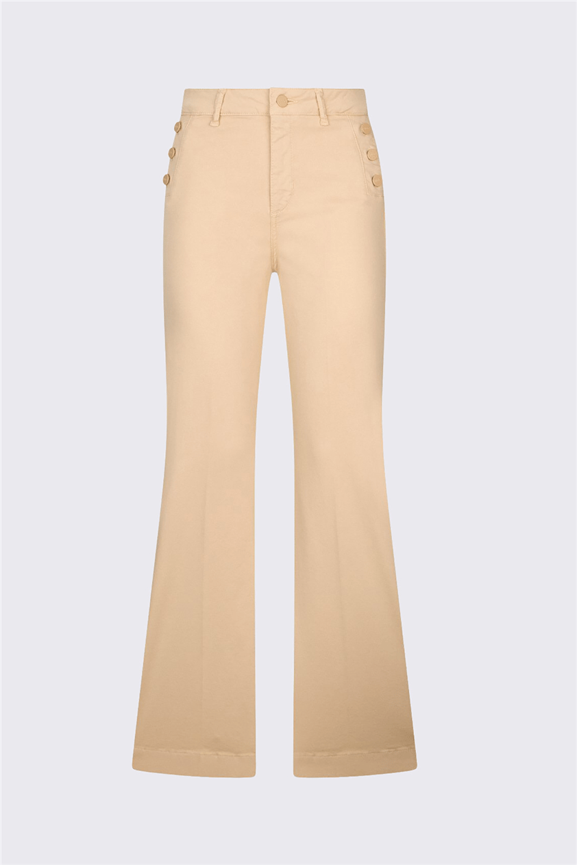 Liu Jo B.Up Flare Jewel H.W. Kadın Pantolon Bej