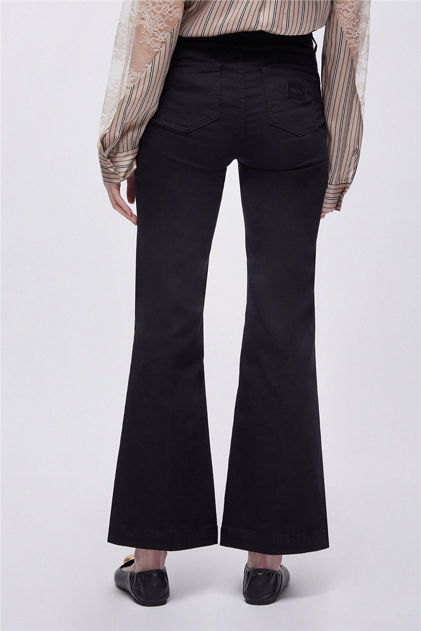 Liu Jo B.Up Flare Jewel H.W. Kadın Pantolon Siyah