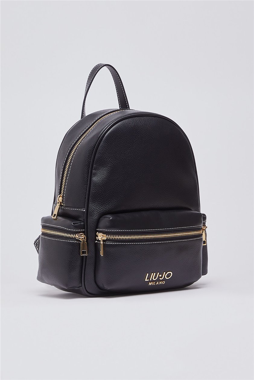 Liu Jo Ecs M Backpack Kadın Sırt Çantası Siyah