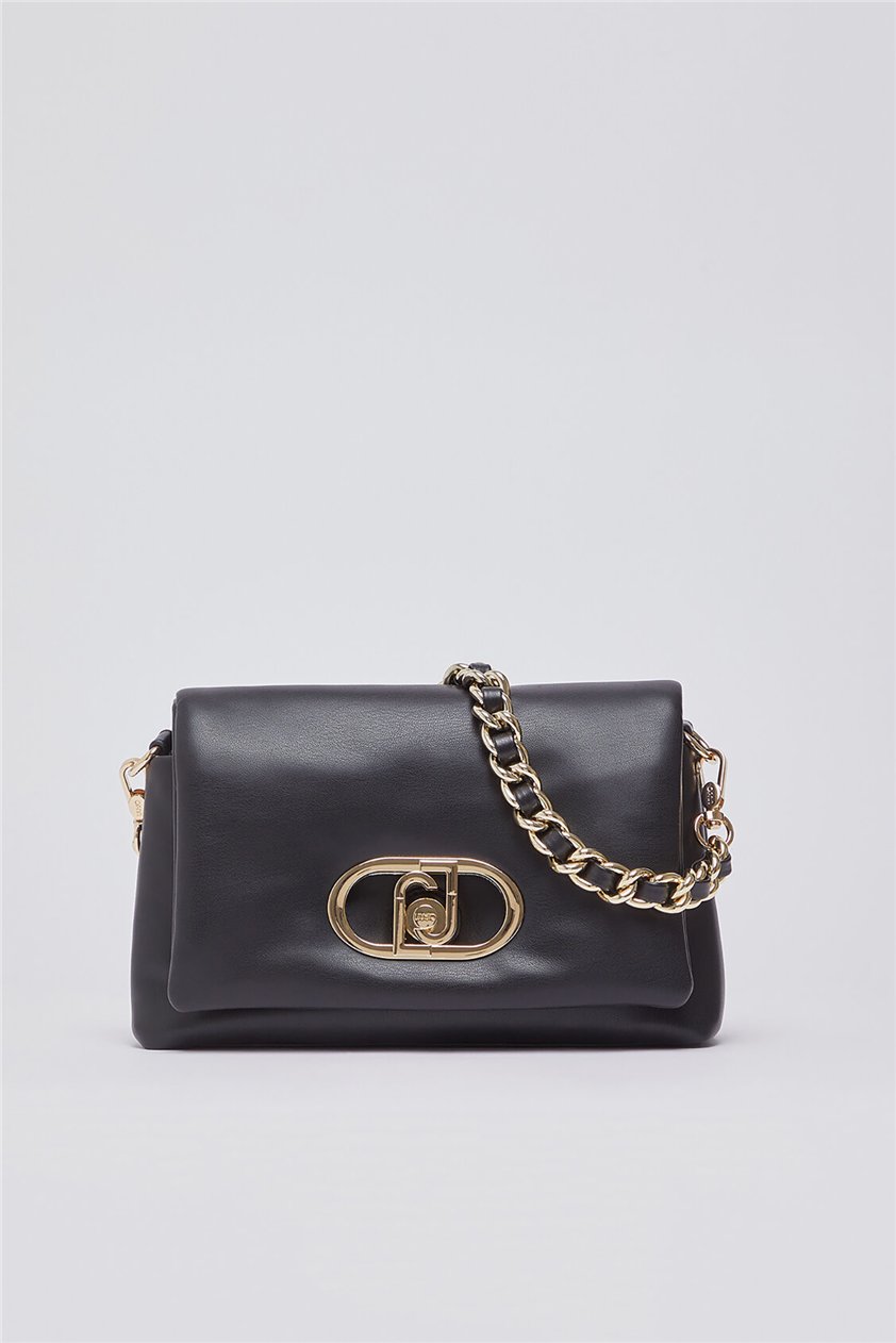 Liu Jo Ecs M Crossbody Kadın Mini Omuz Çantası Siyah