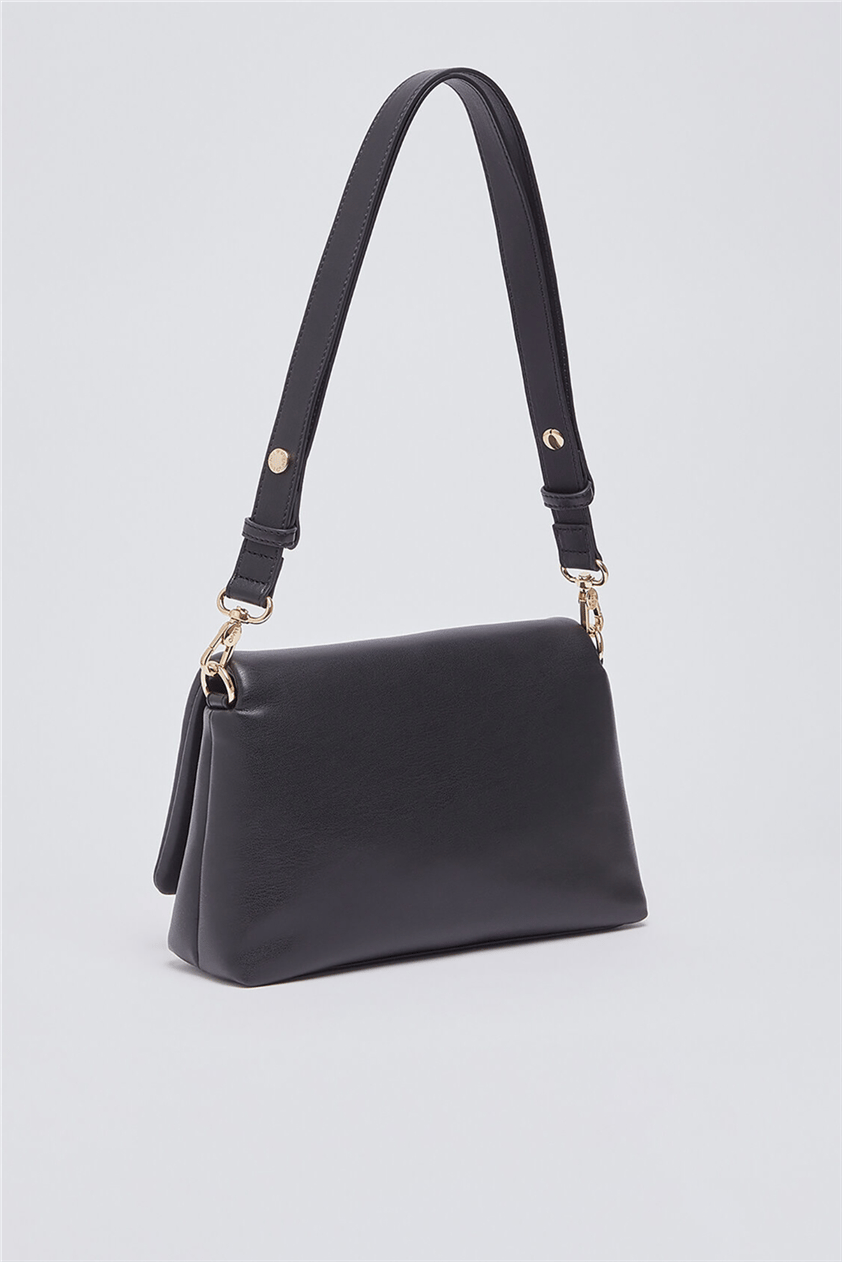 Liu Jo Ecs M Crossbody Kadın Mini Omuz Çantası Siyah