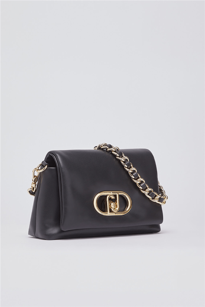 Liu Jo Ecs M Crossbody Kadın Mini Omuz Çantası Siyah