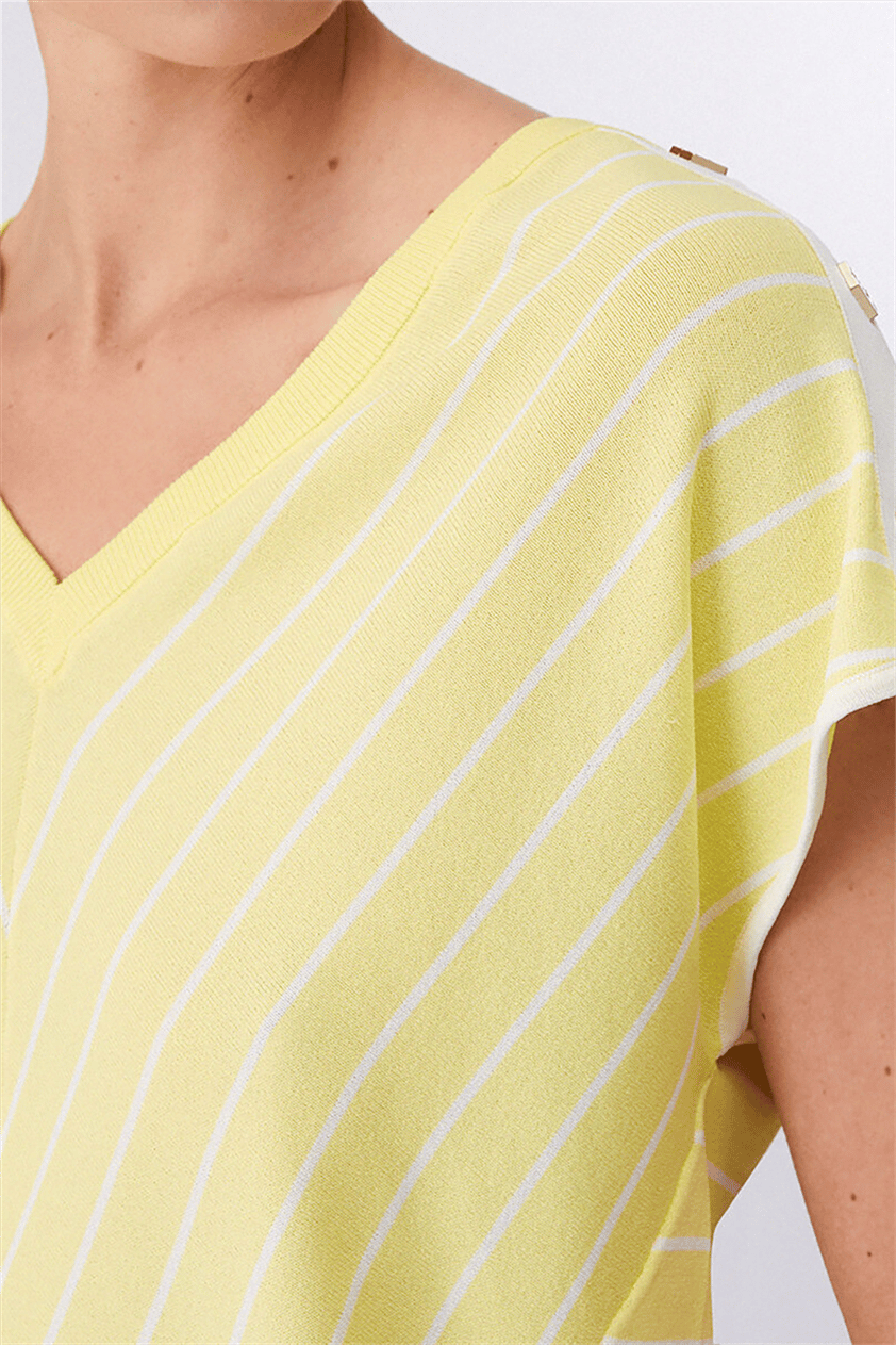 Liu Jo Ecs Maglia Chiusa S/M Kadın Triko Çok Renkli