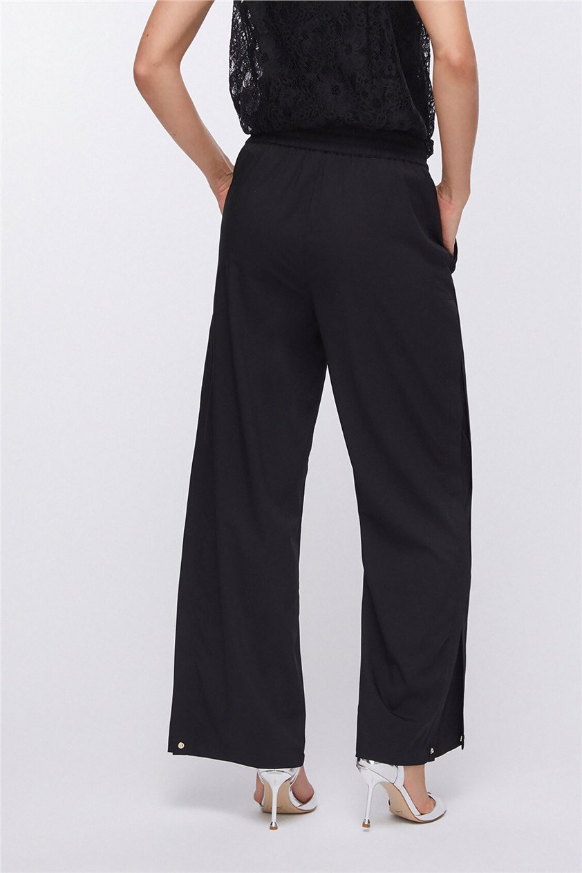 Liu Jo Ecs Pant.Ts Tpotf Lungo Kadın Pantolon Siyah