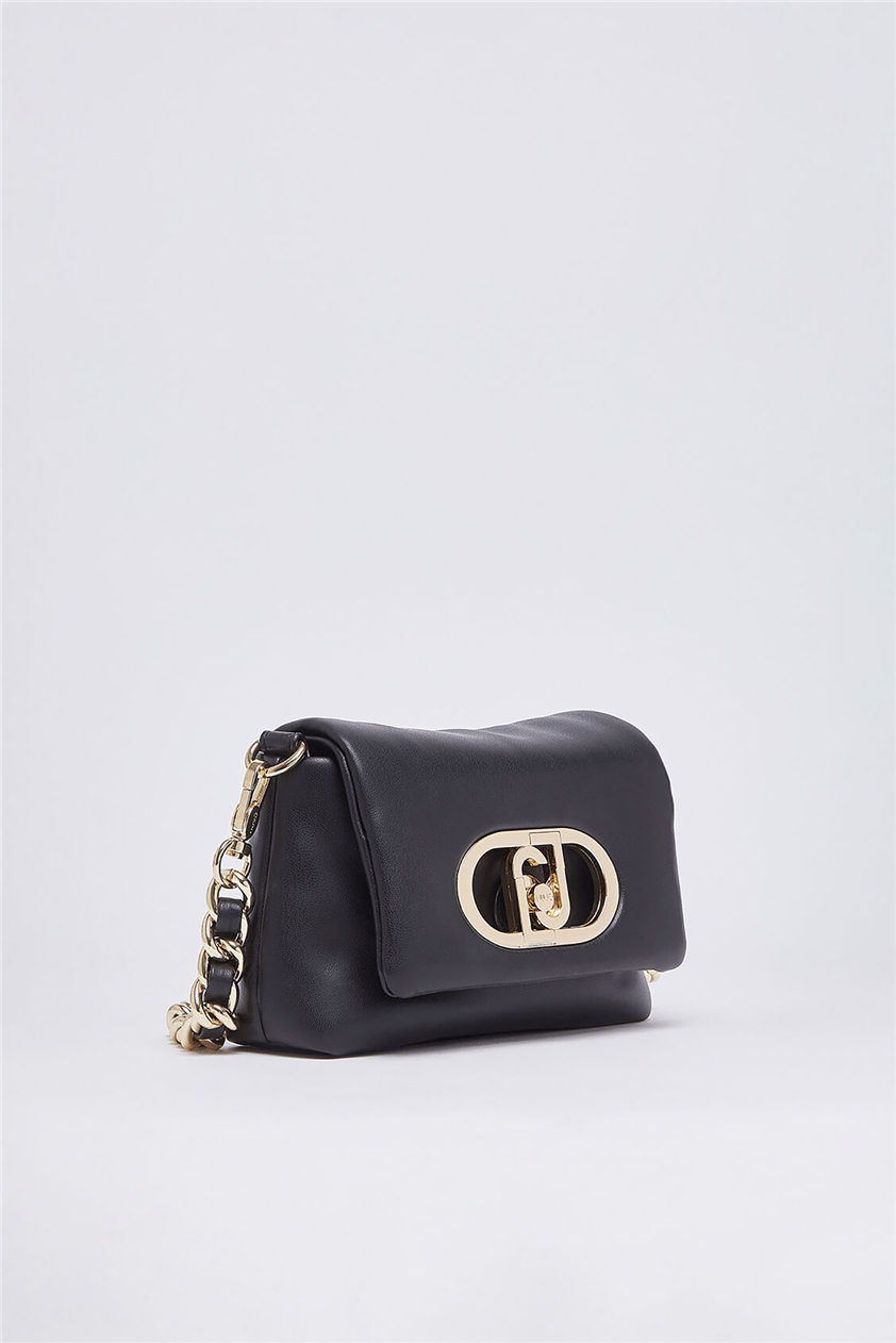 Liu Jo Ecs S Crossbody Kadın Mini Omuz Çantası Siyah