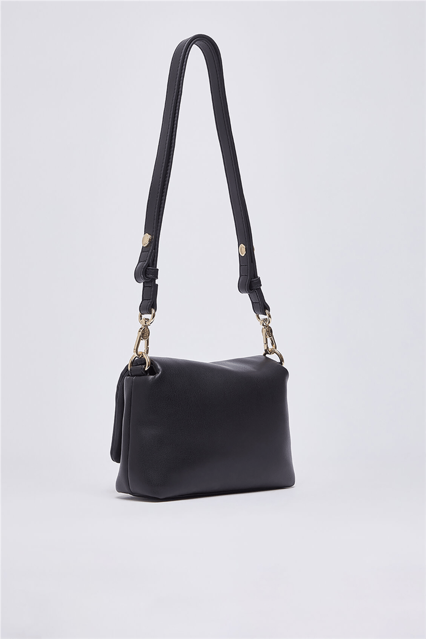 Liu Jo Ecs S Crossbody Kadın Mini Omuz Çantası Siyah