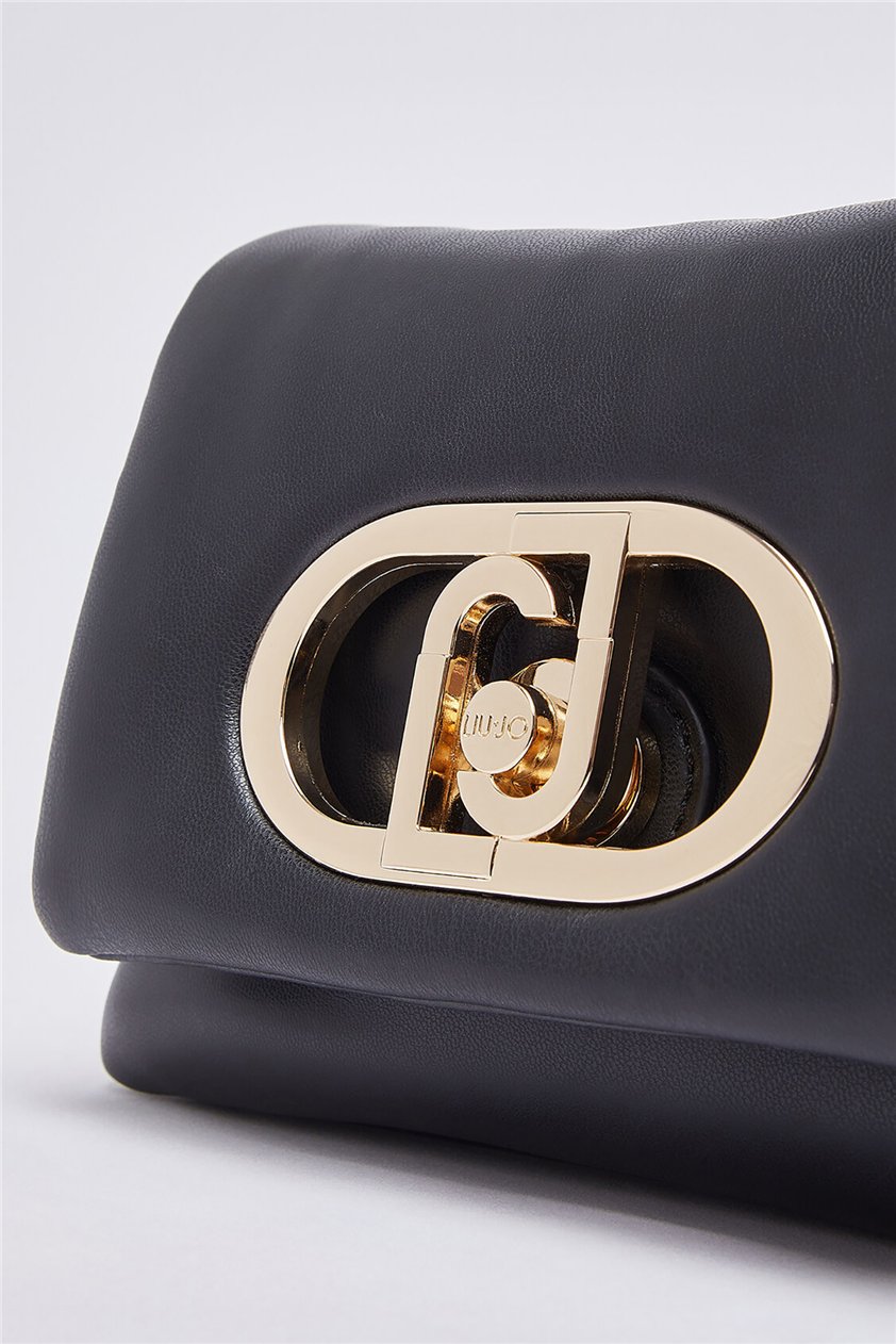 Liu Jo Ecs S Crossbody Kadın Mini Omuz Çantası Siyah