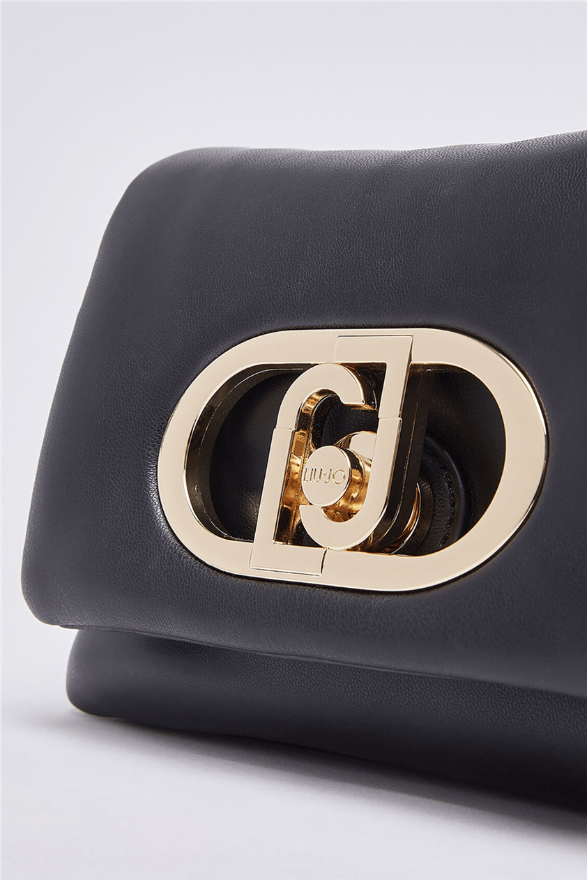 Liu Jo Ecs S Crossbody Kadın Mini Omuz Çantası Siyah