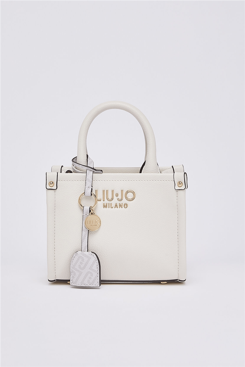 Liu Jo Ecs Xs Tote Kadın Mini Omuz Çantası Krem
