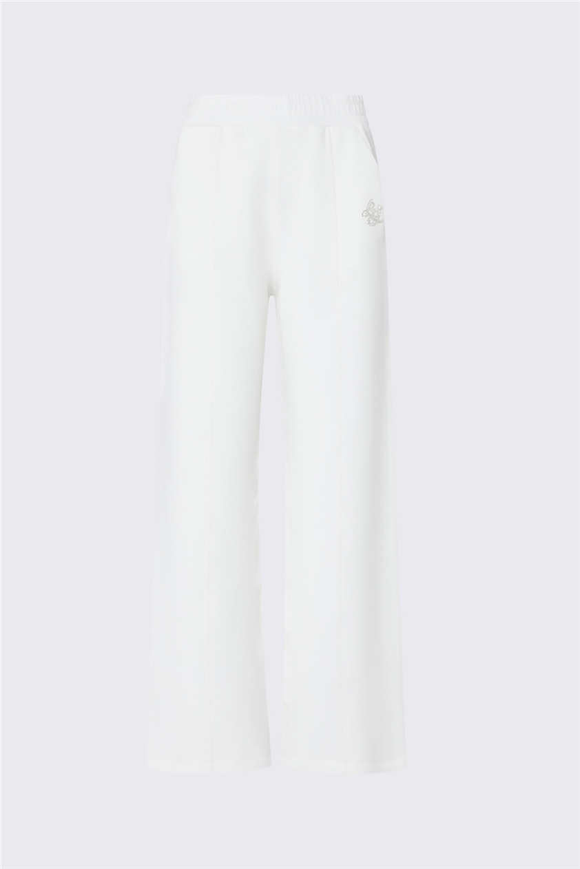 Liu Jo Pant.Ts Tpotf Lungo Kadın Eşofman Altı Beyaz