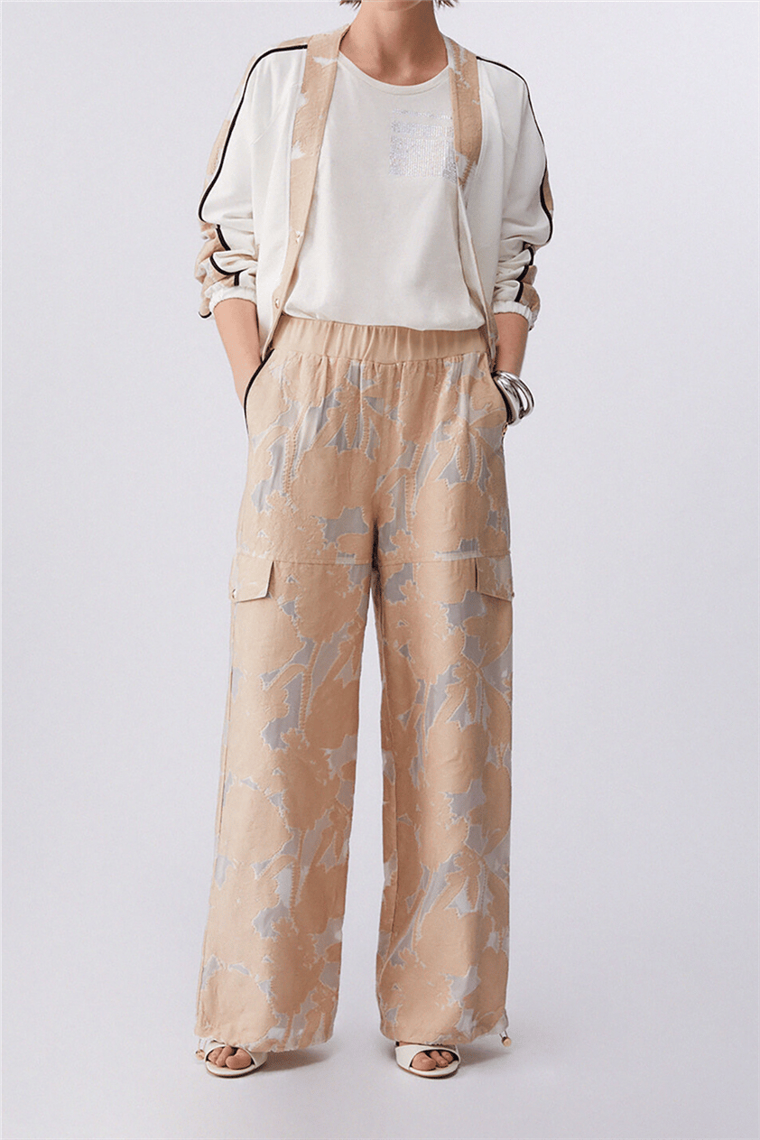 Liu Jo Pant.Ts Tpotf Lungo Kadın Pantolon Çok Renkli