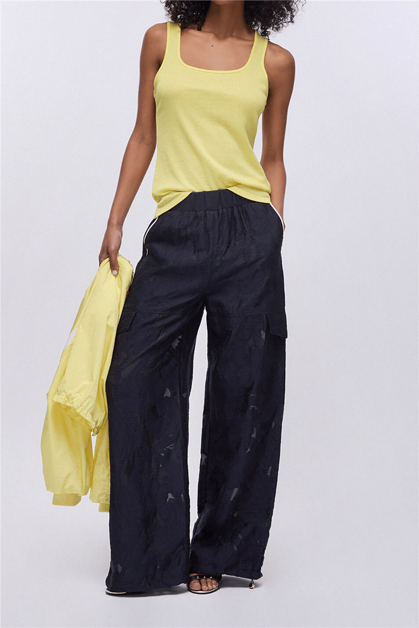 Liu Jo Pant.Ts Tpotf Lungo Kadın Pantolon Çok Renkli