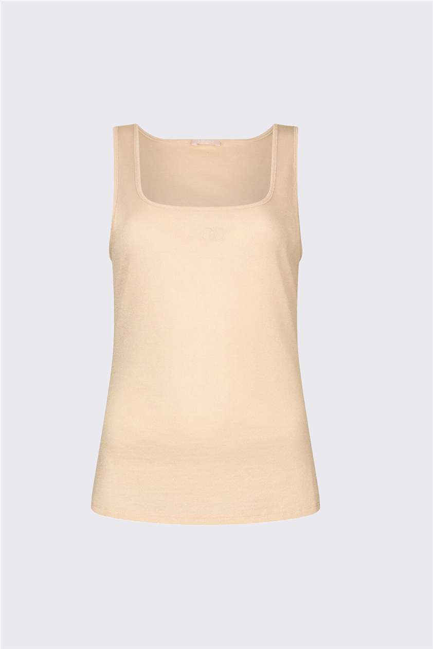 Liu Jo T-Shirt Moda S/M Kadın Bisiklet Yaka T-Shirt Çok Renkli