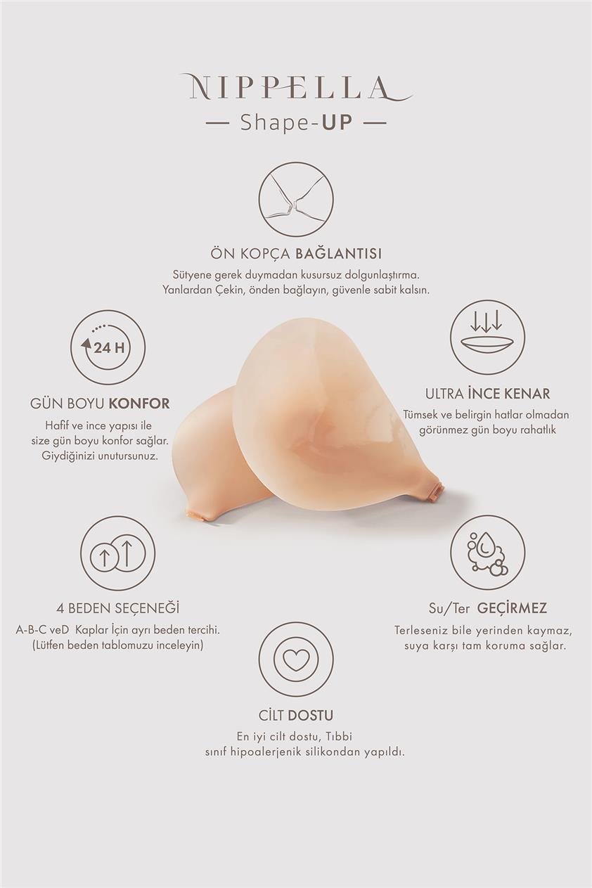 Nippella Shape Up(Straplez Sütyen)