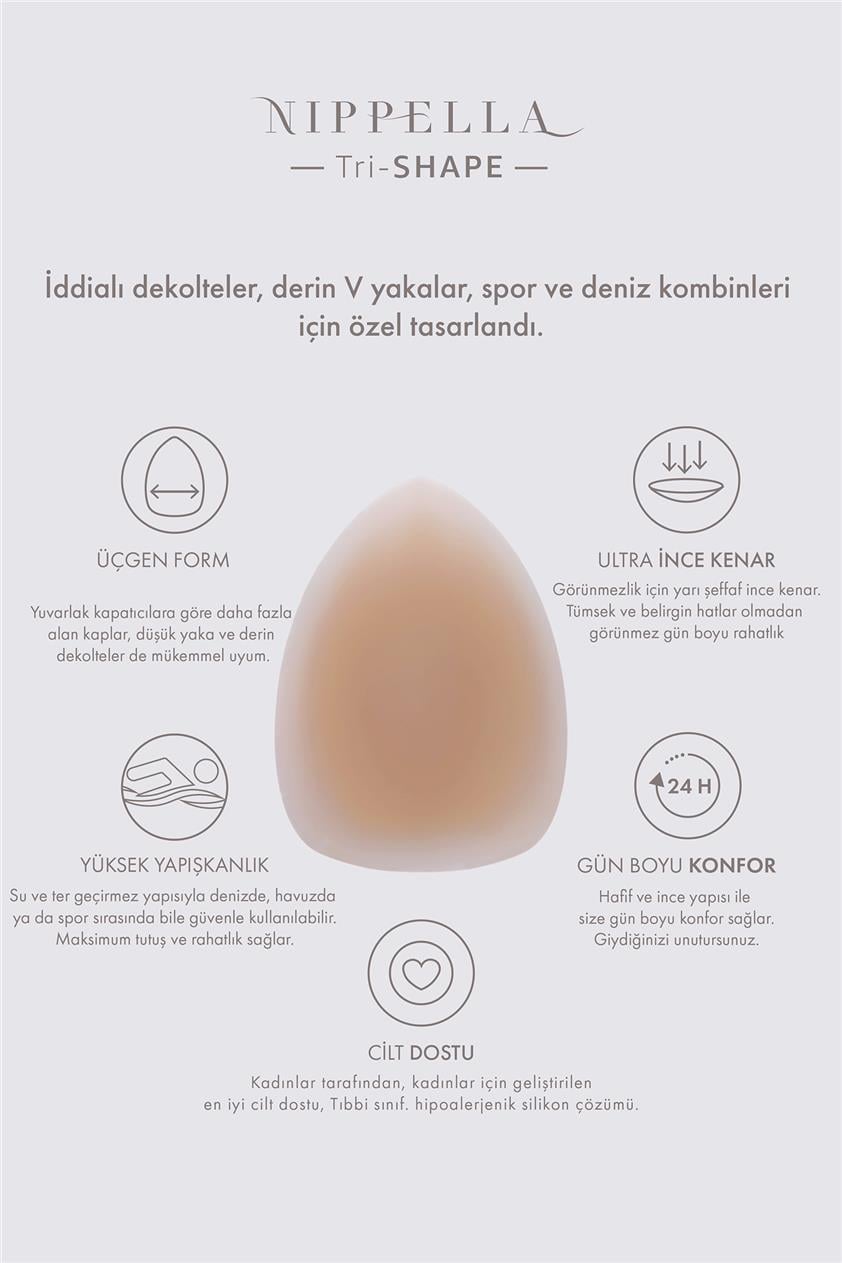 Nippella Trishape Göğüs Ucu Kapatıcı