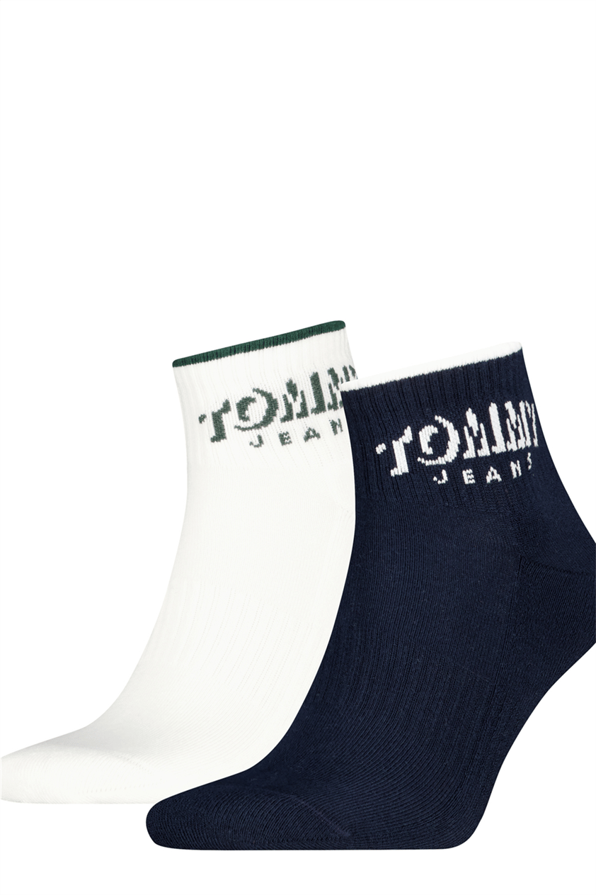 Tommy Hilfiger Unisex 2li Çorap