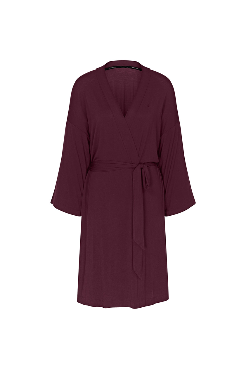 Triumph Amourette Robe Kadın Sabahlık Bordo