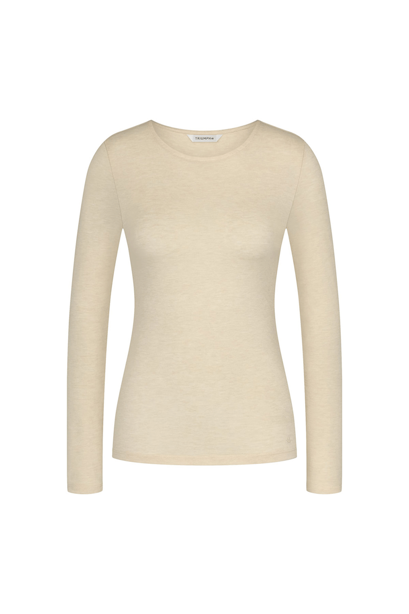 Triumph Beauty Layers LSL Top 04 Kadın Uzun Kollu T-Shirt Ten Rengi