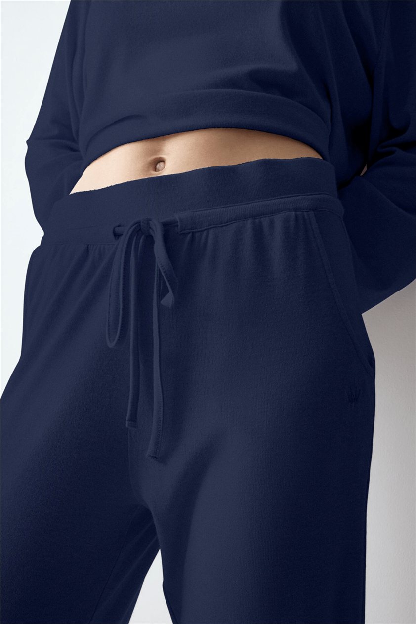 Triumph Cozy Comfort Cozy Trouser X 01 Kadın Eşofman Altı Mavi