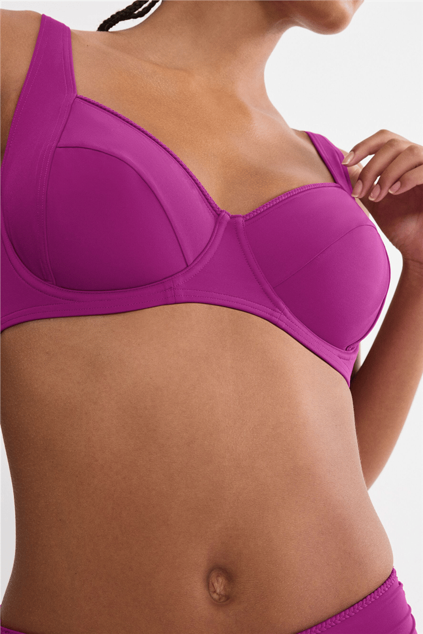 Triumph Kadın Summer Twist W 01 Bikini Üstü Fuşya