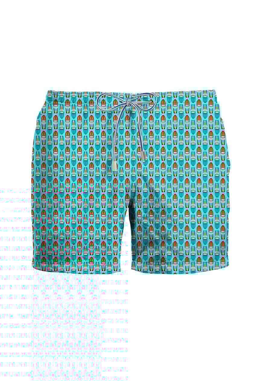 Zeybra Erkek Şort Mayo