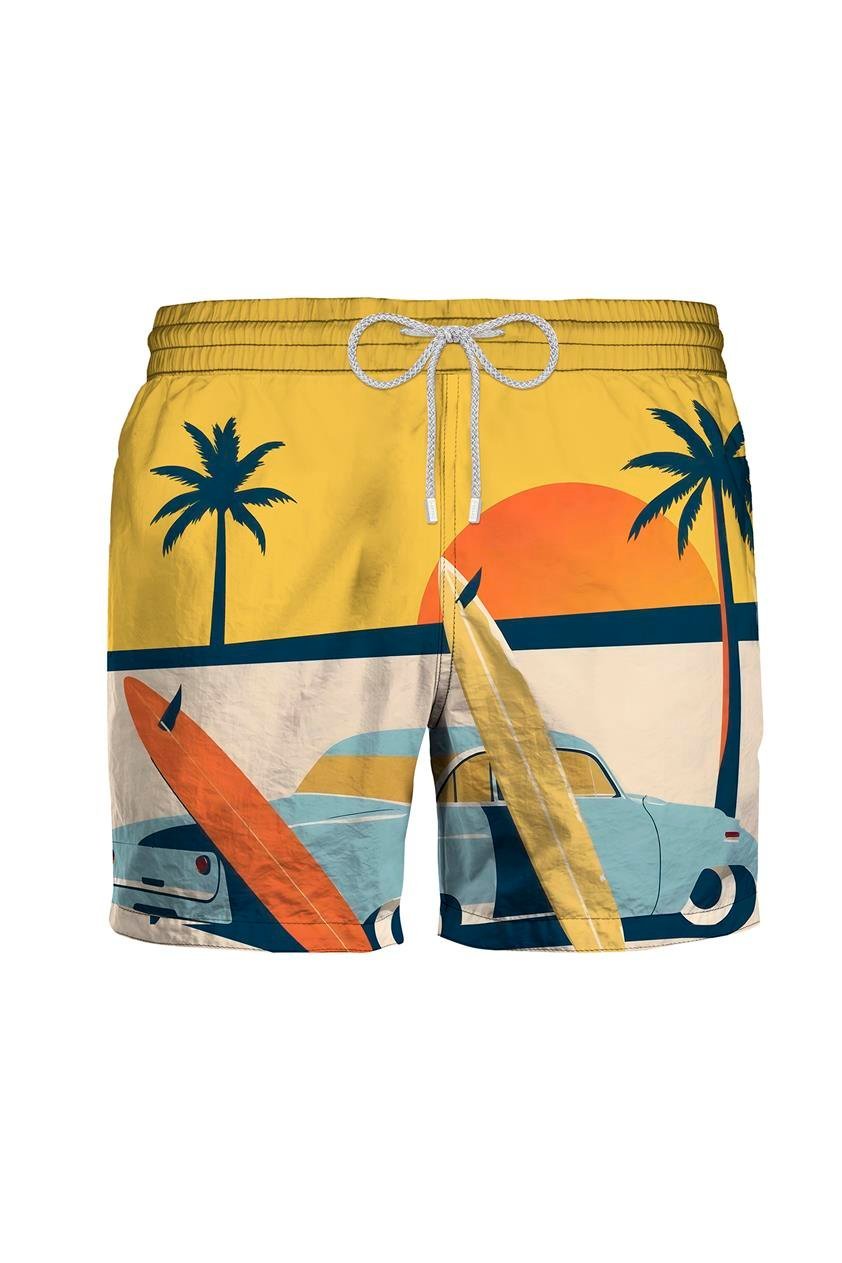 Zeybra Erkek Şort Mayo