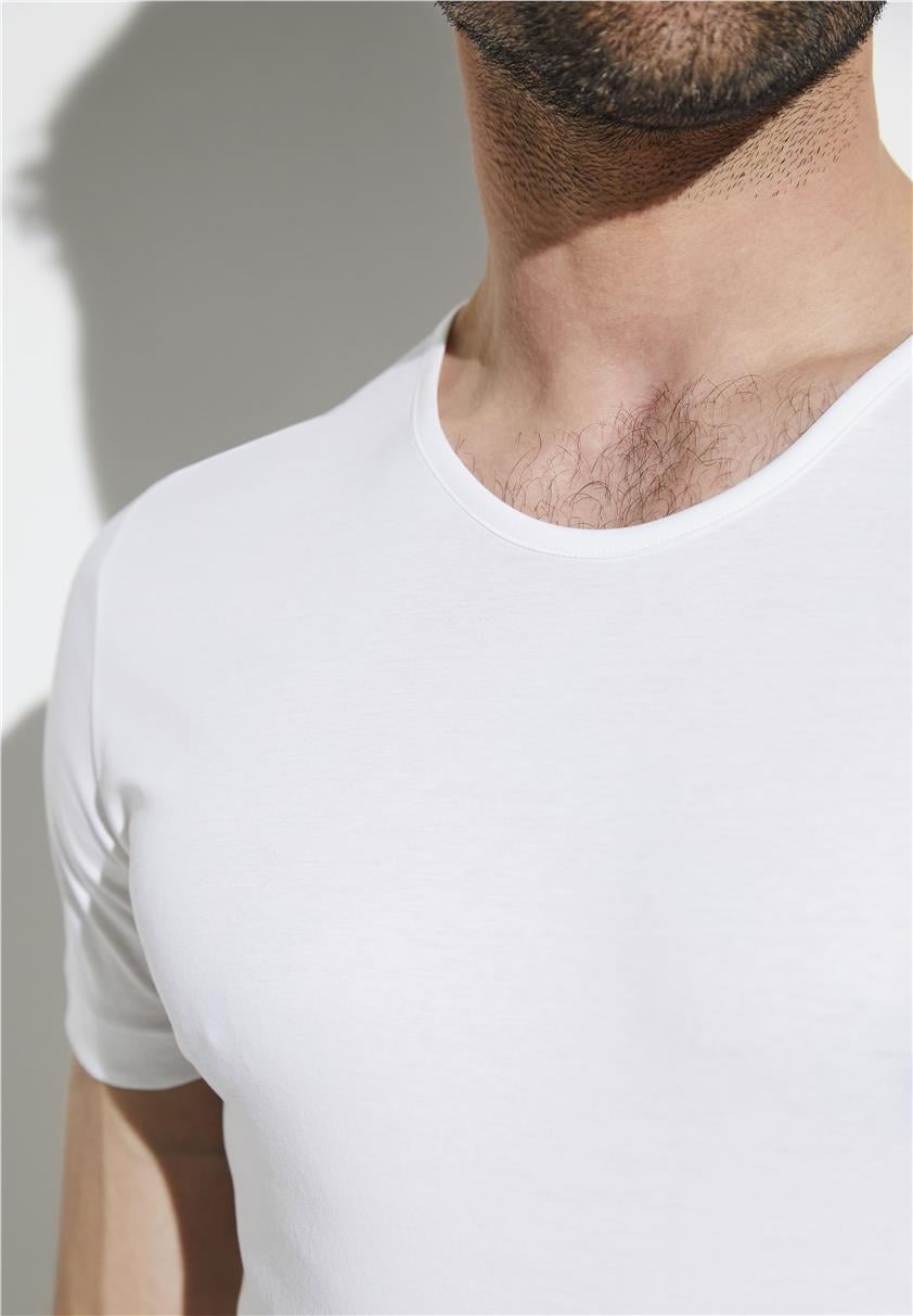 Zimmerli Erkek Bisiklet Yaka T-Shirt