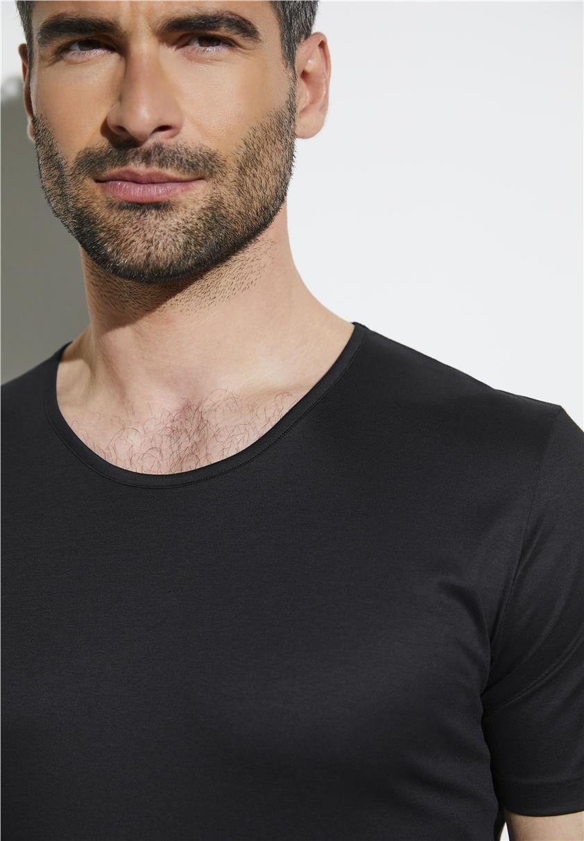 Zimmerli Erkek Bisiklet Yaka T-Shirt