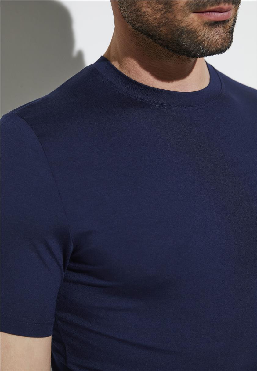 Zimmerli Erkek Bisiklet Yaka T-Shirt