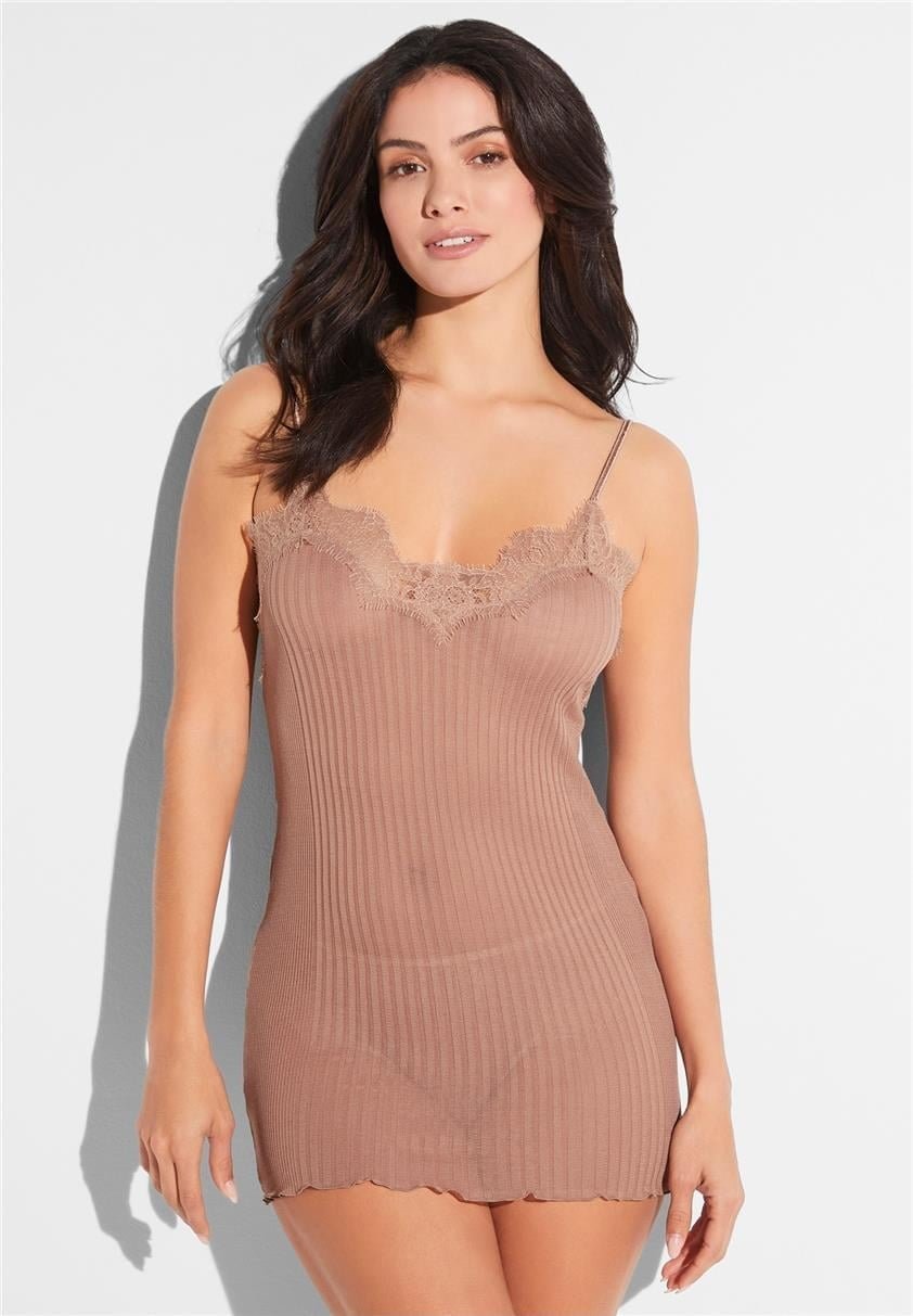 Zimmerli Kadın Richelieu Askılı T-Shirt Pembe