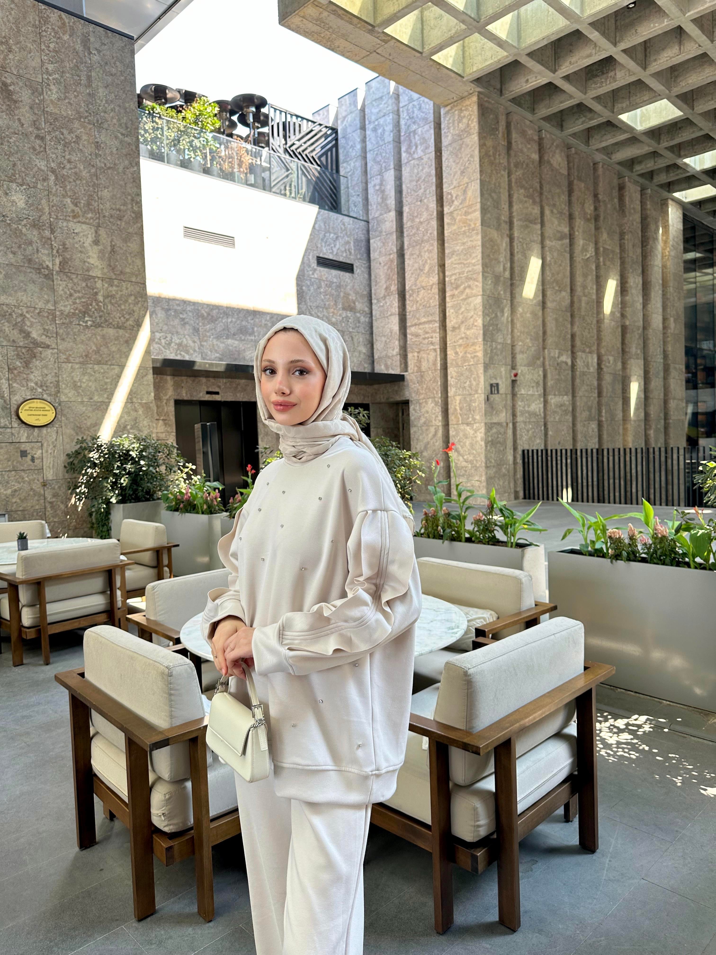 İNCİ DETAYLI OYSHO TAKIM 