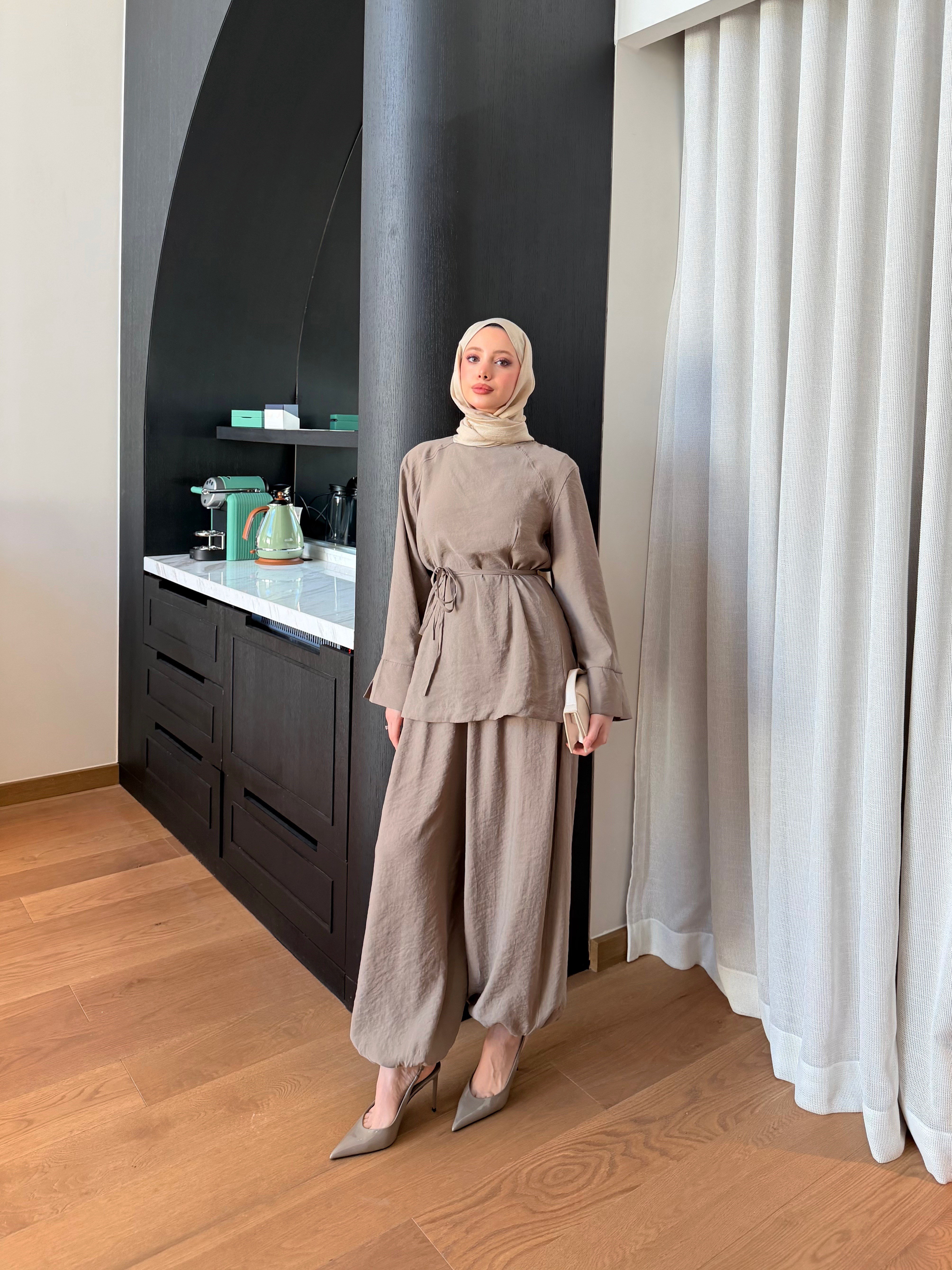 MODAL ŞALVARLI TAKIM