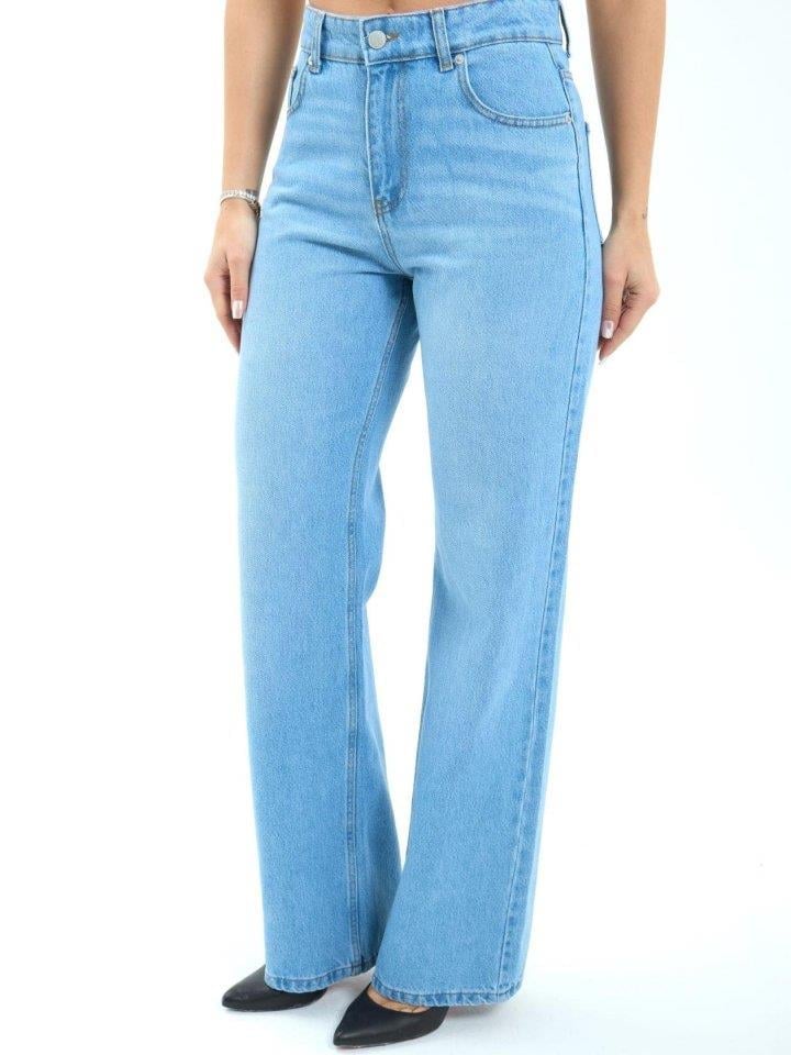 7044 KOT PANTOLON-MAVİ