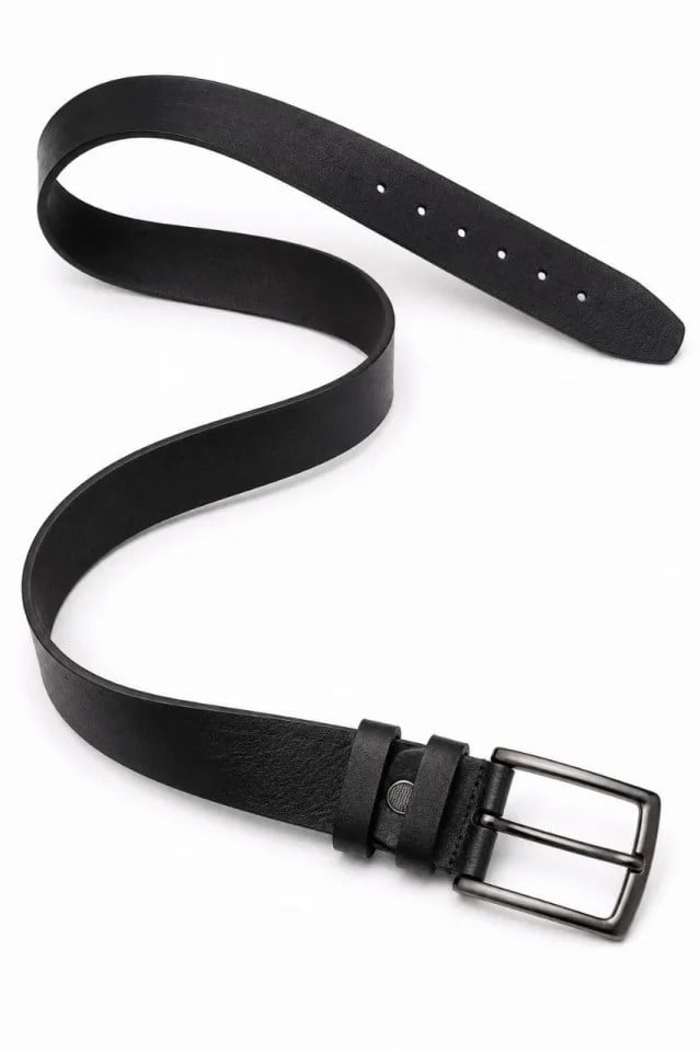 Erkek Hakiki Deri 4 Cm Klasik Kemer Metal Tokalı Günlük Ve Klasik Kullanım
