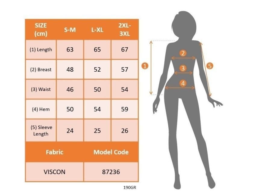 Kadın Kısa Kollu V Yakalı şerit Detaylı Viskon Bluz