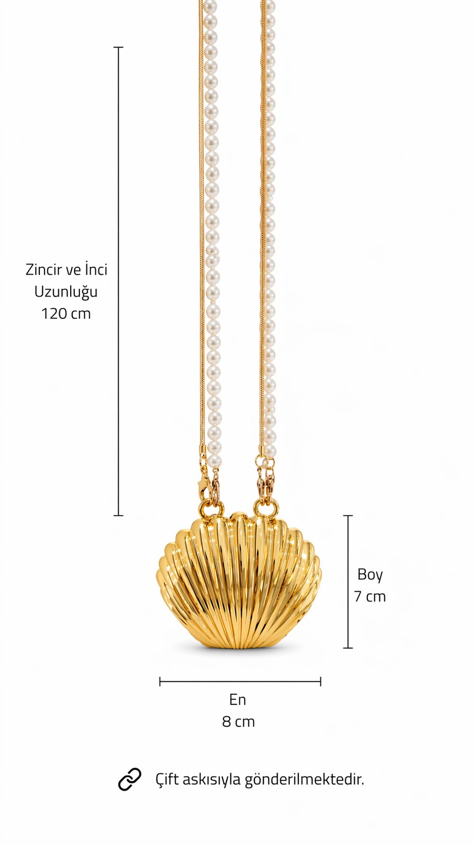 Alea Gold Mini Çanta