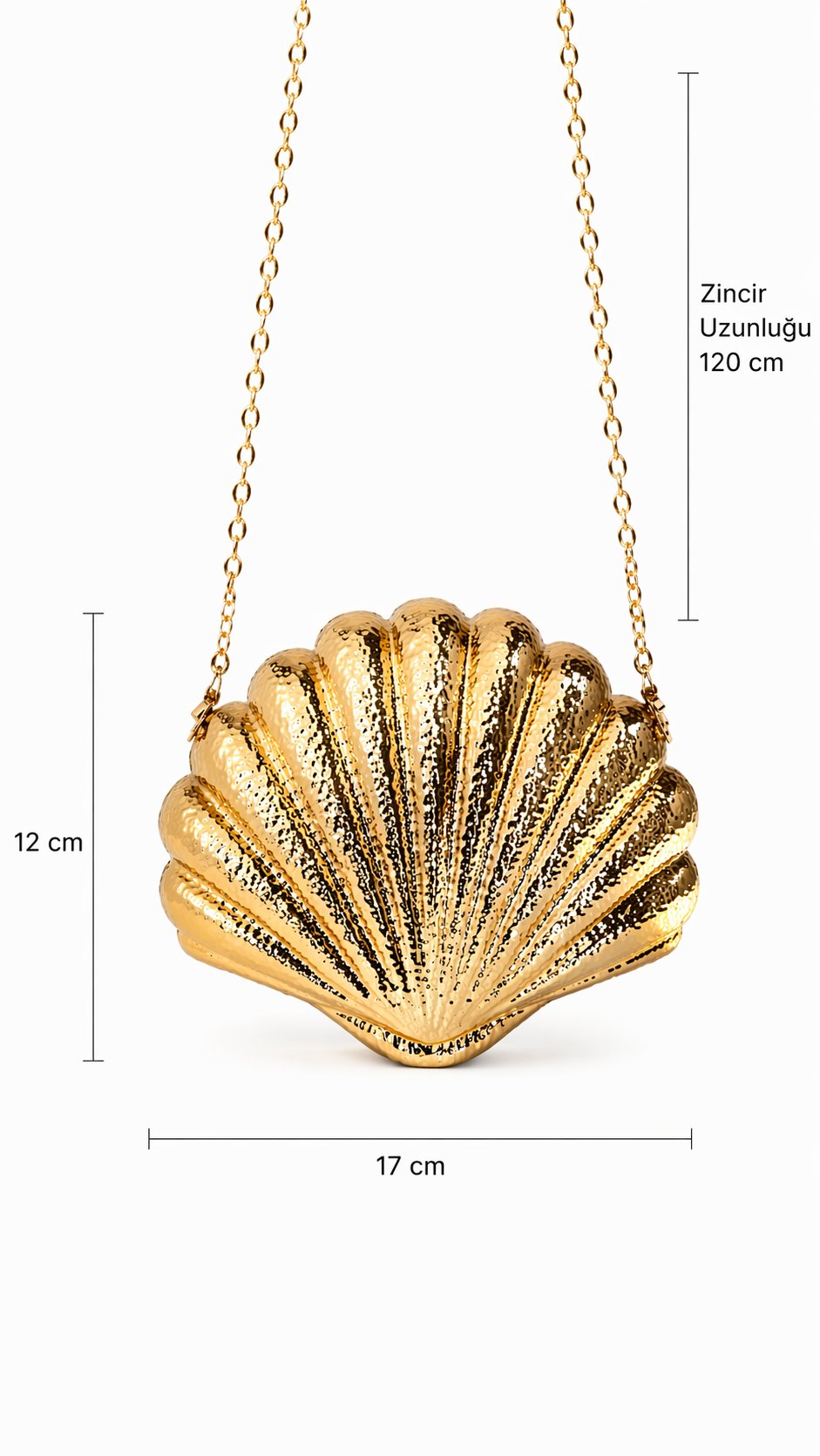 Kabuk Gold Çanta