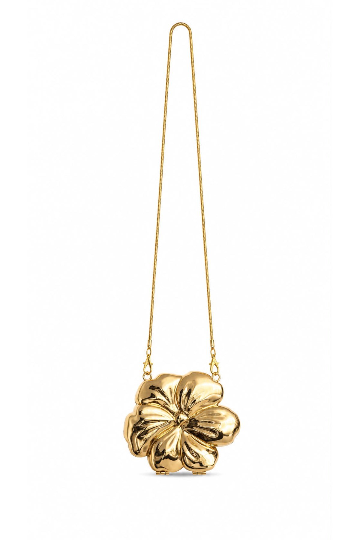 Lotus Gold Zincir Askılı Kadın Mini Çanta