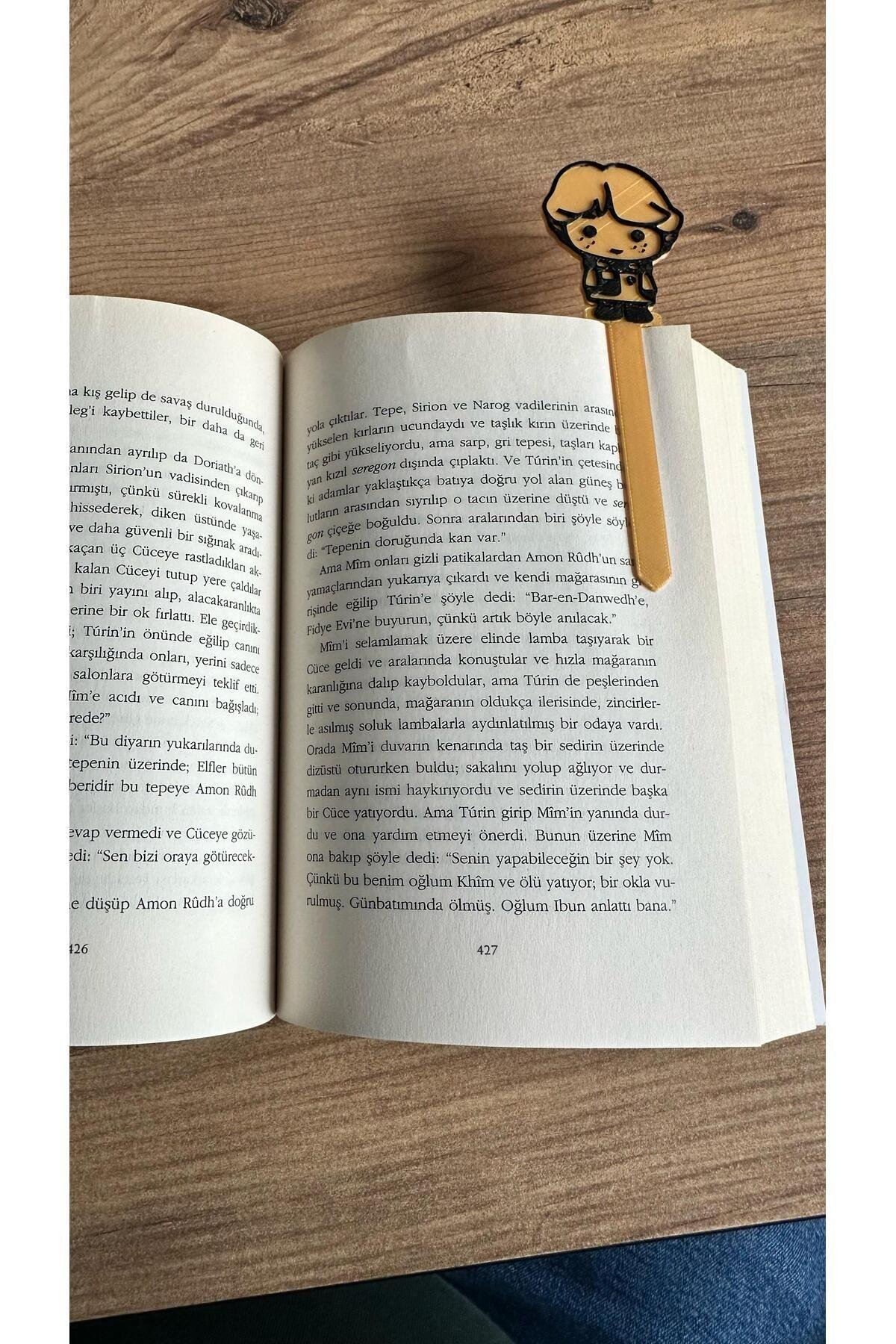 Harry Potter 3'lü Kitap Ayracı Seti ( Harry Potter, Hermione, Ron )