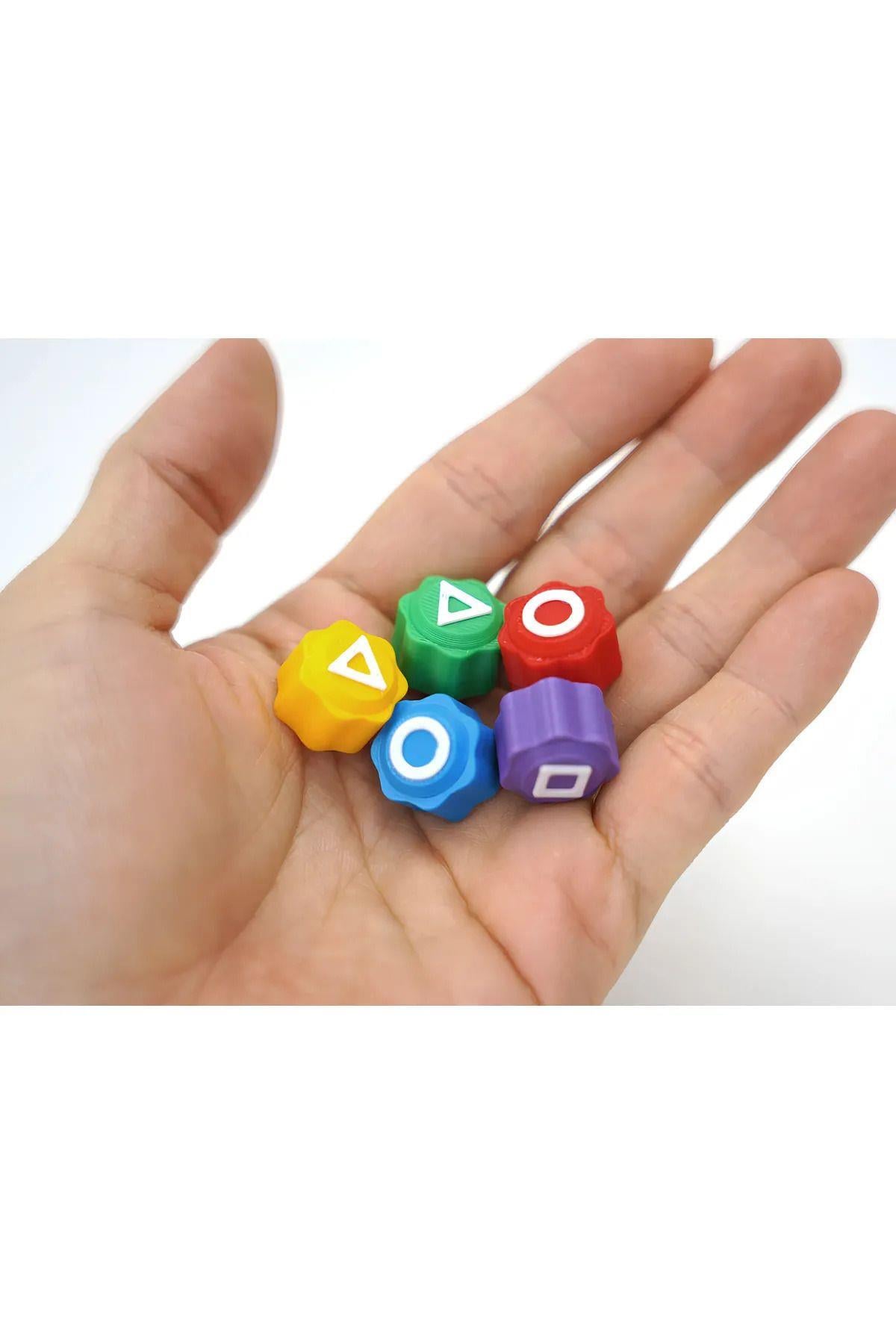 Squid Game 2 Gonggi 5 Taş Oyunu Kutulu