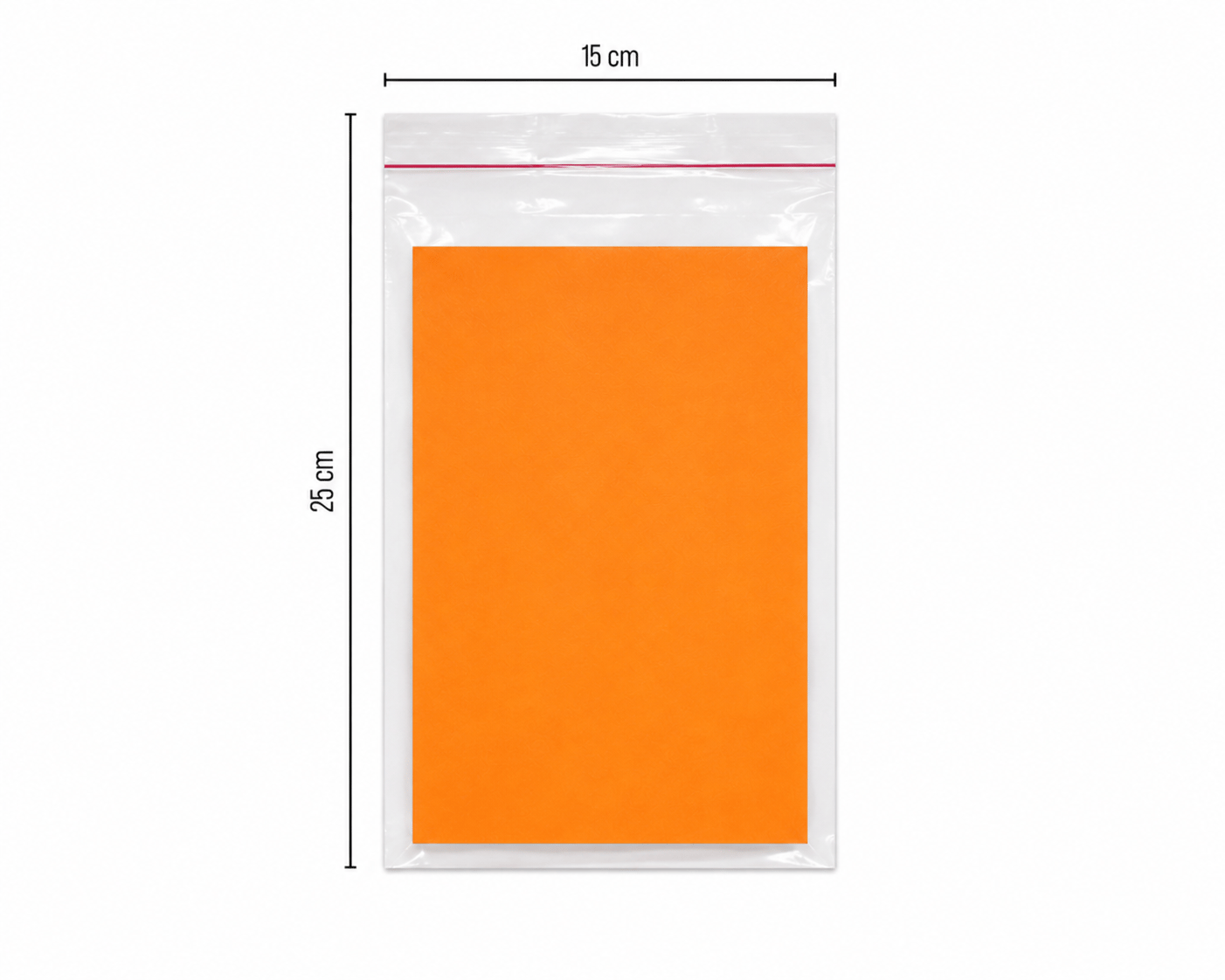 Bantlı Şeffaf Jelatin Poşet (OPP) 15x25 1000 Adet