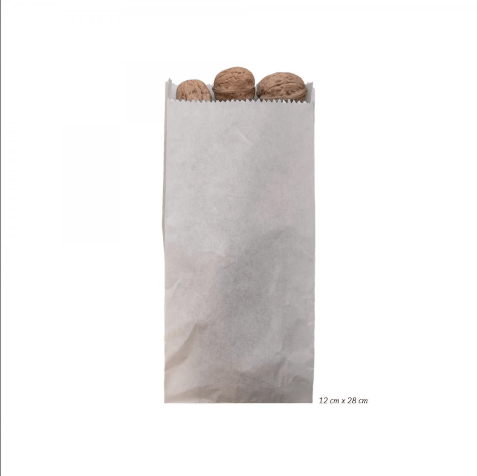 Beyaz Kese Kağıdı 12x28