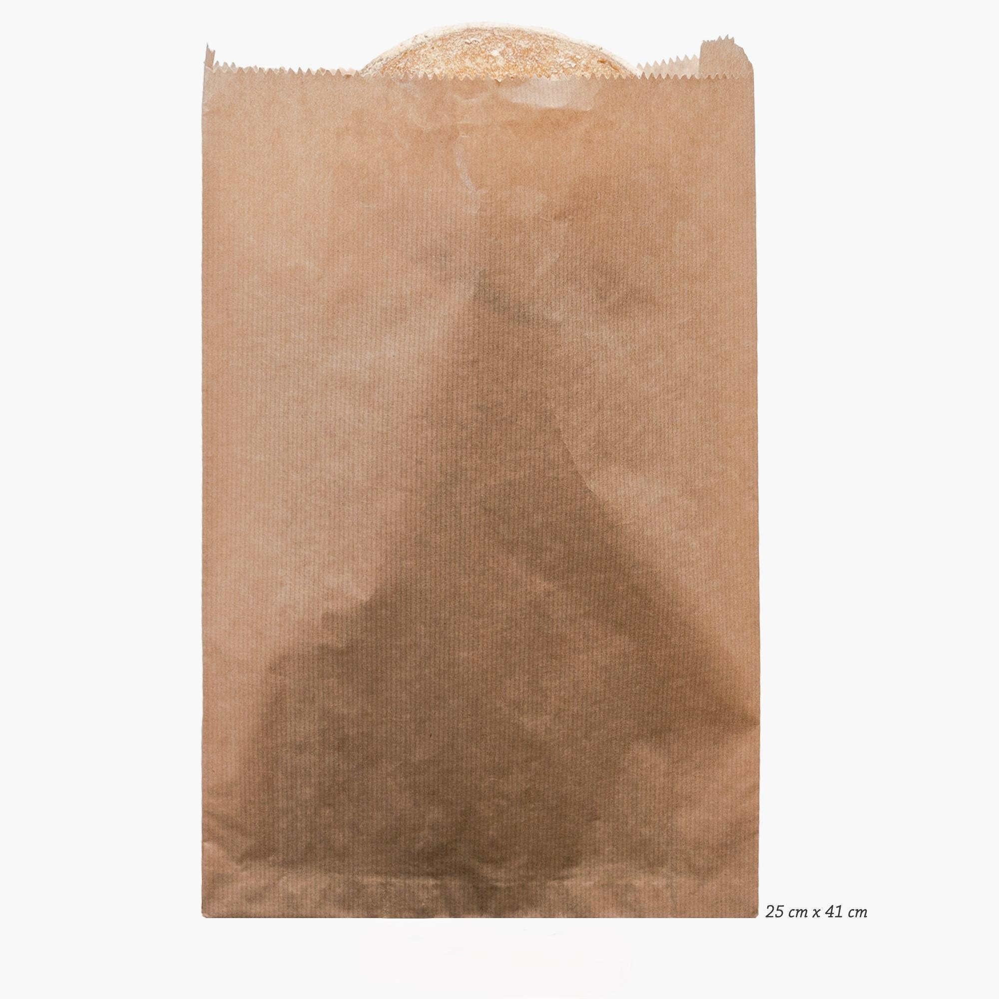 Çizgili Şamua Kraft Kese Kağıdı 25x41 1 Kg
