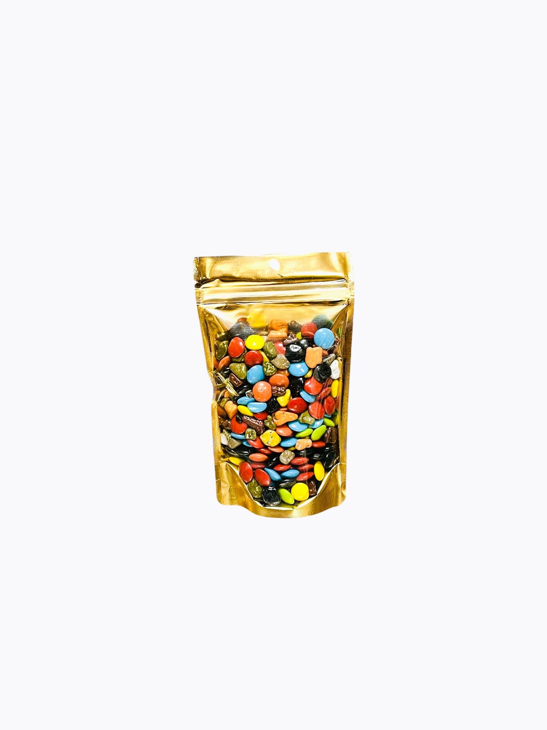 Gold Şeffaf Metalize Kilitli Doypak 11x18 100 Adet