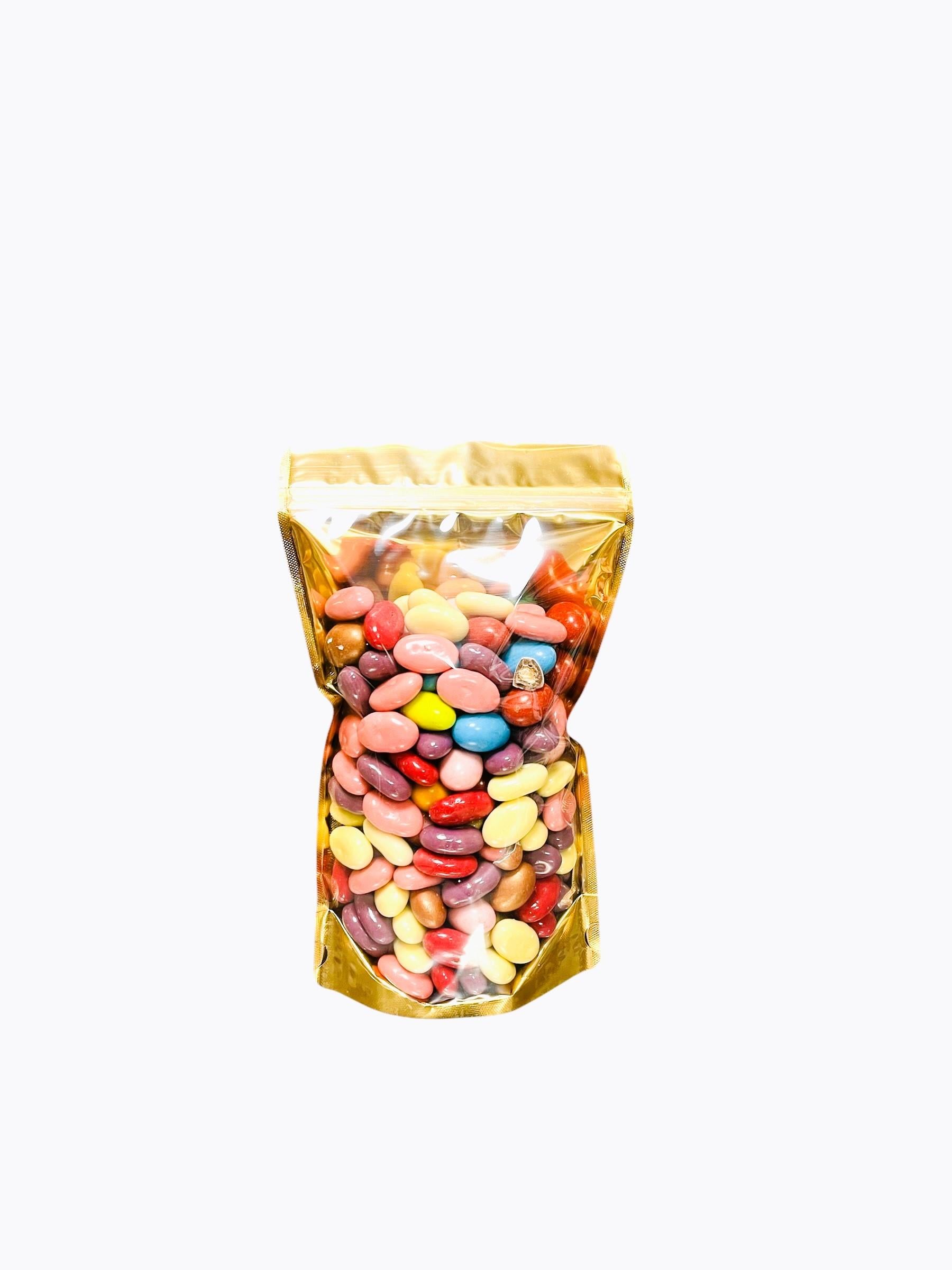 Gold Şeffaf Metalize Kilitli Doypak 16x27 100 Adet