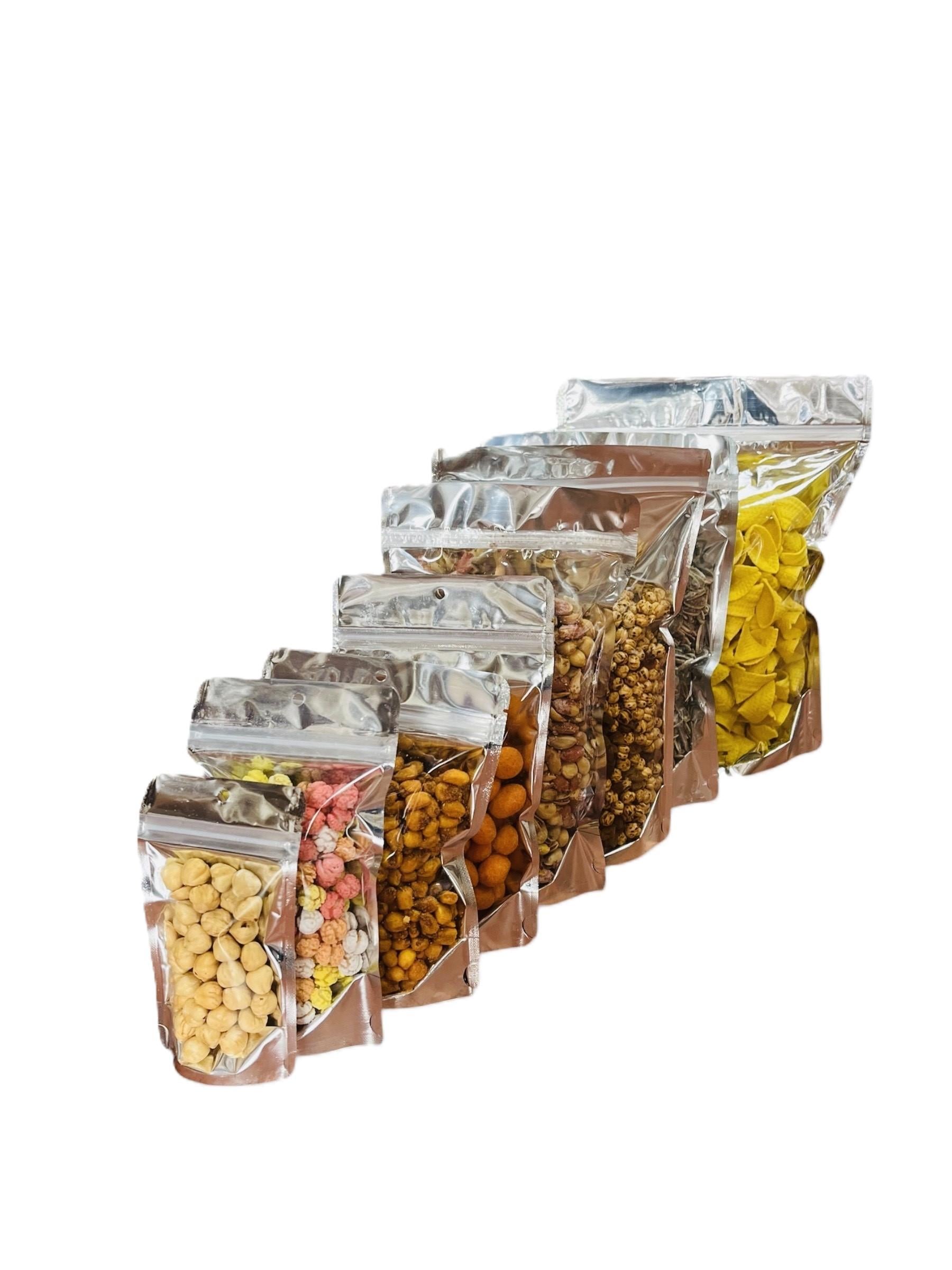 GÜMÜŞ ŞEFFAF METALİZE DOYPACK 11x18 100 ADET