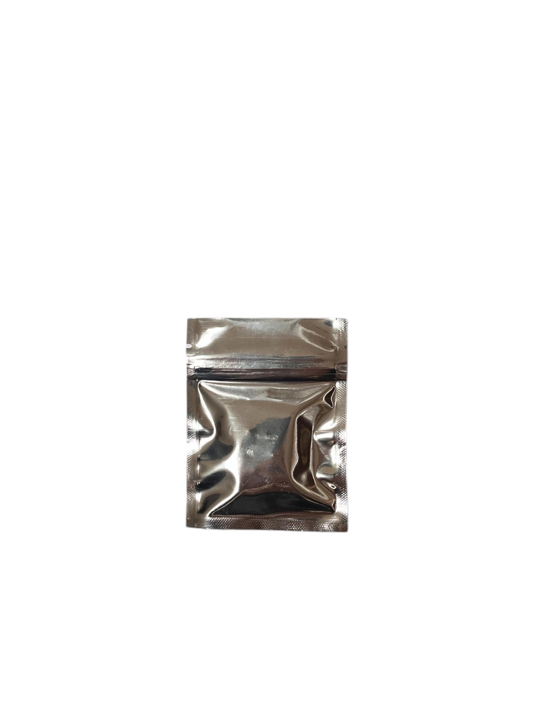 Gümüş Şeffaf Metalize Doypack 8x10 250 Adet